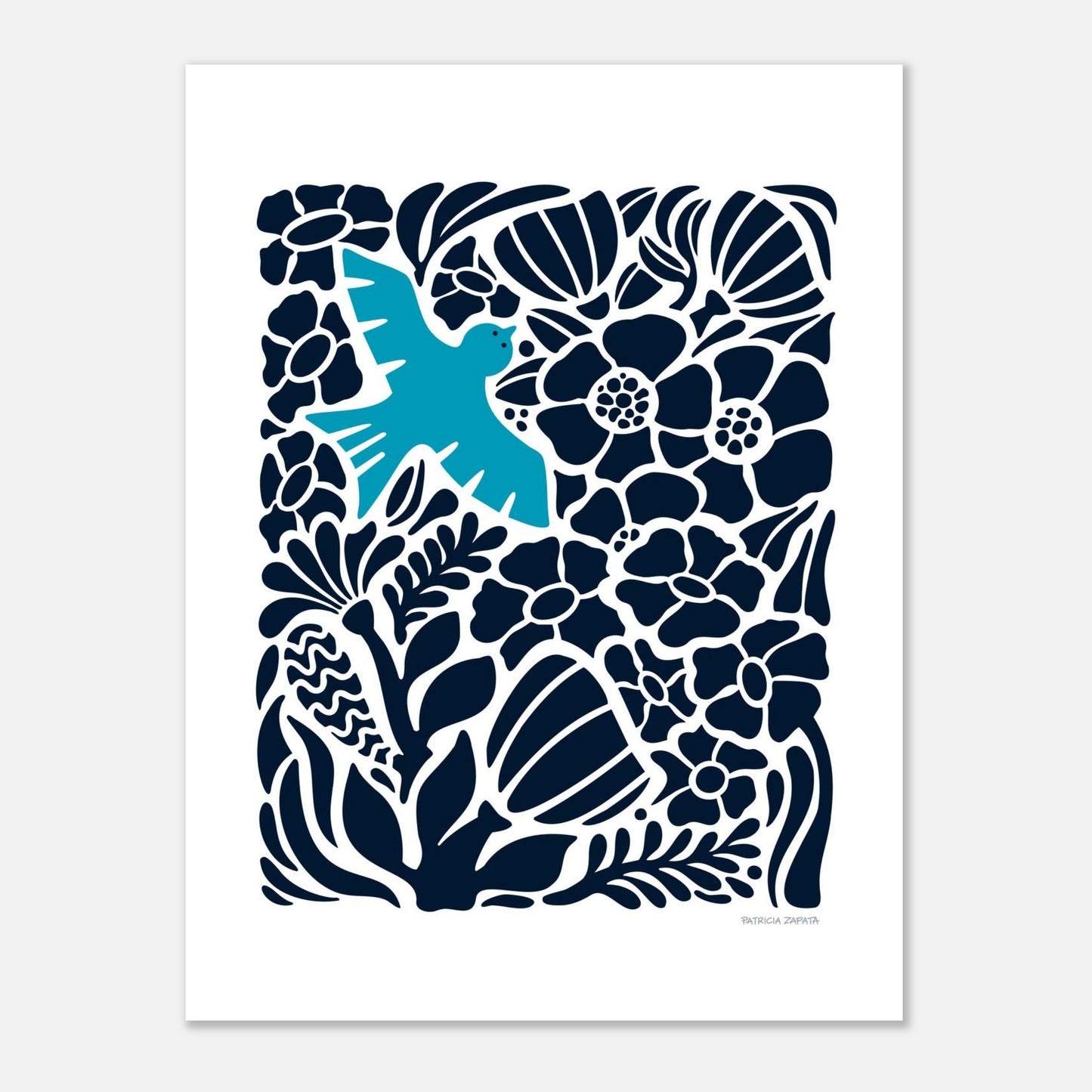 Graceful Bloom by Patricia Zapata - 18x24 print