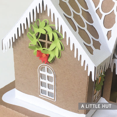 Gingerbread house gift box