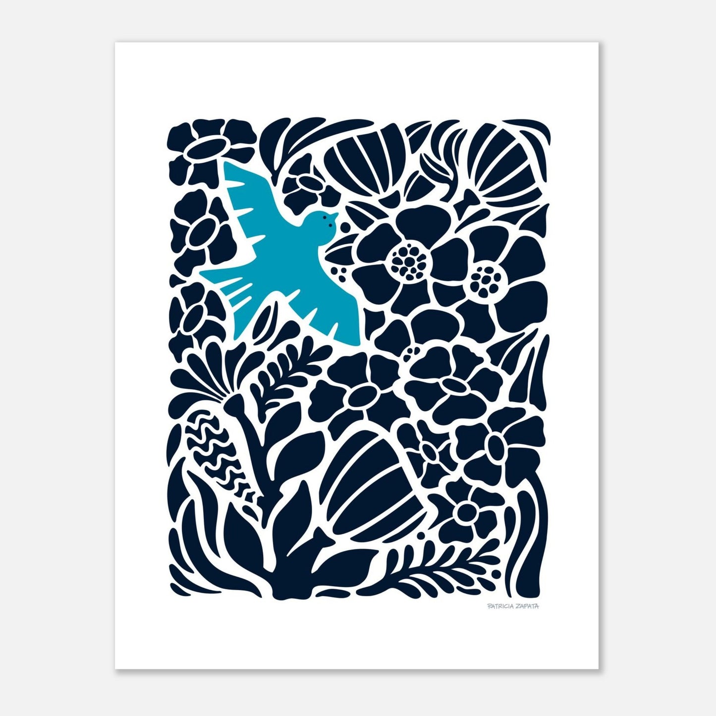 Graceful Bloom by Patricia Zapata - 11x14 print