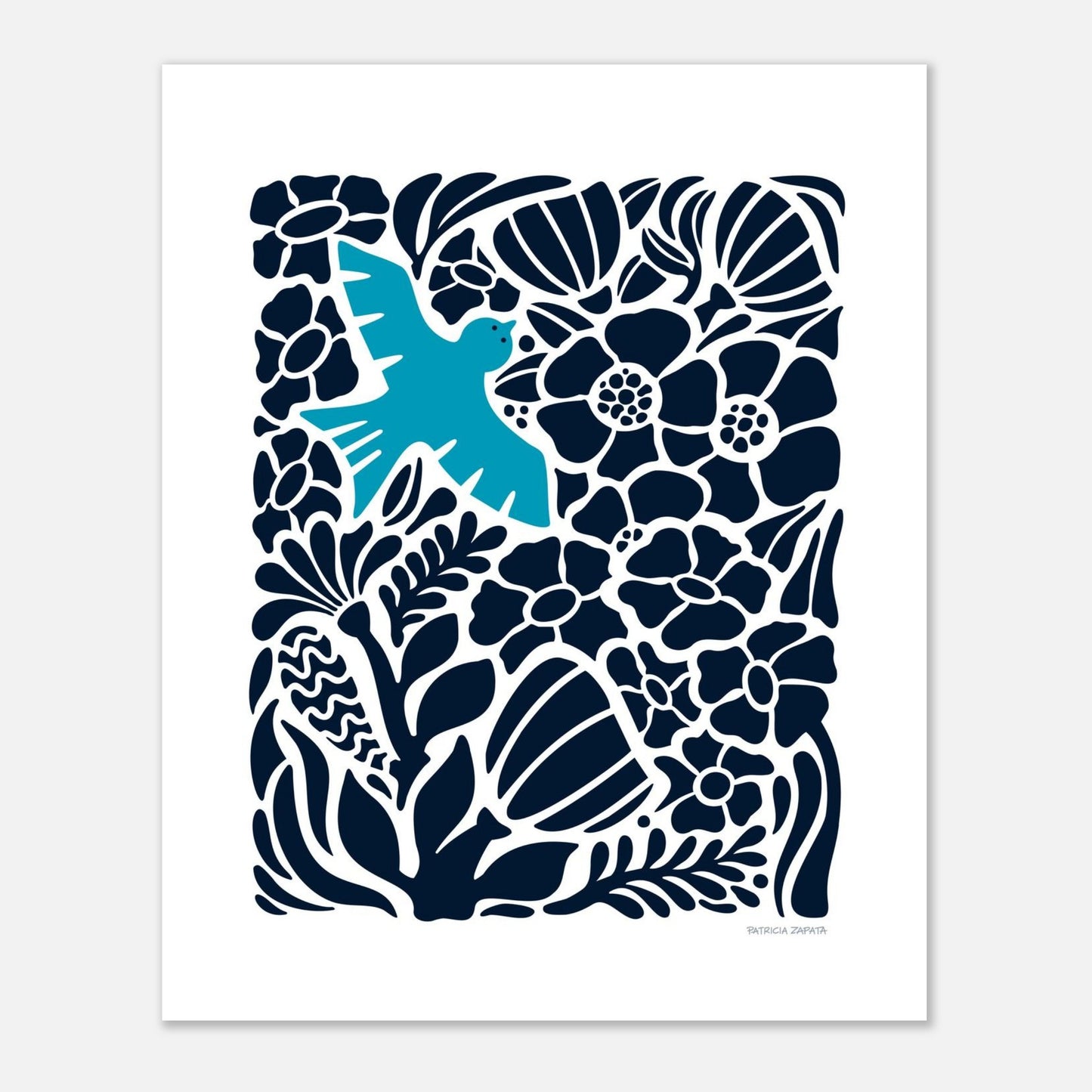 Graceful Bloom by Patricia Zapata - 8x10 print