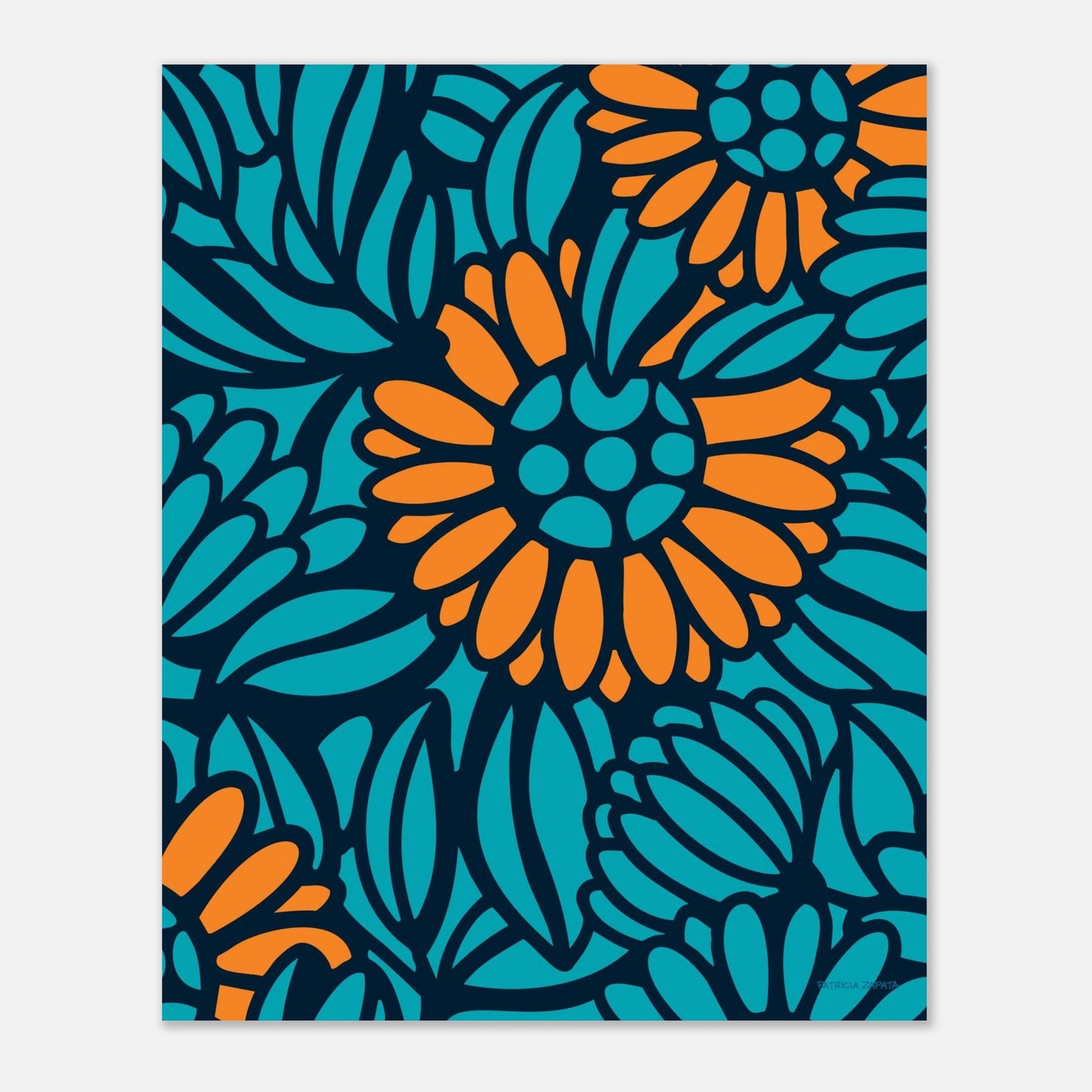 Wildflowers by Patricia Zapata - 16x20 print