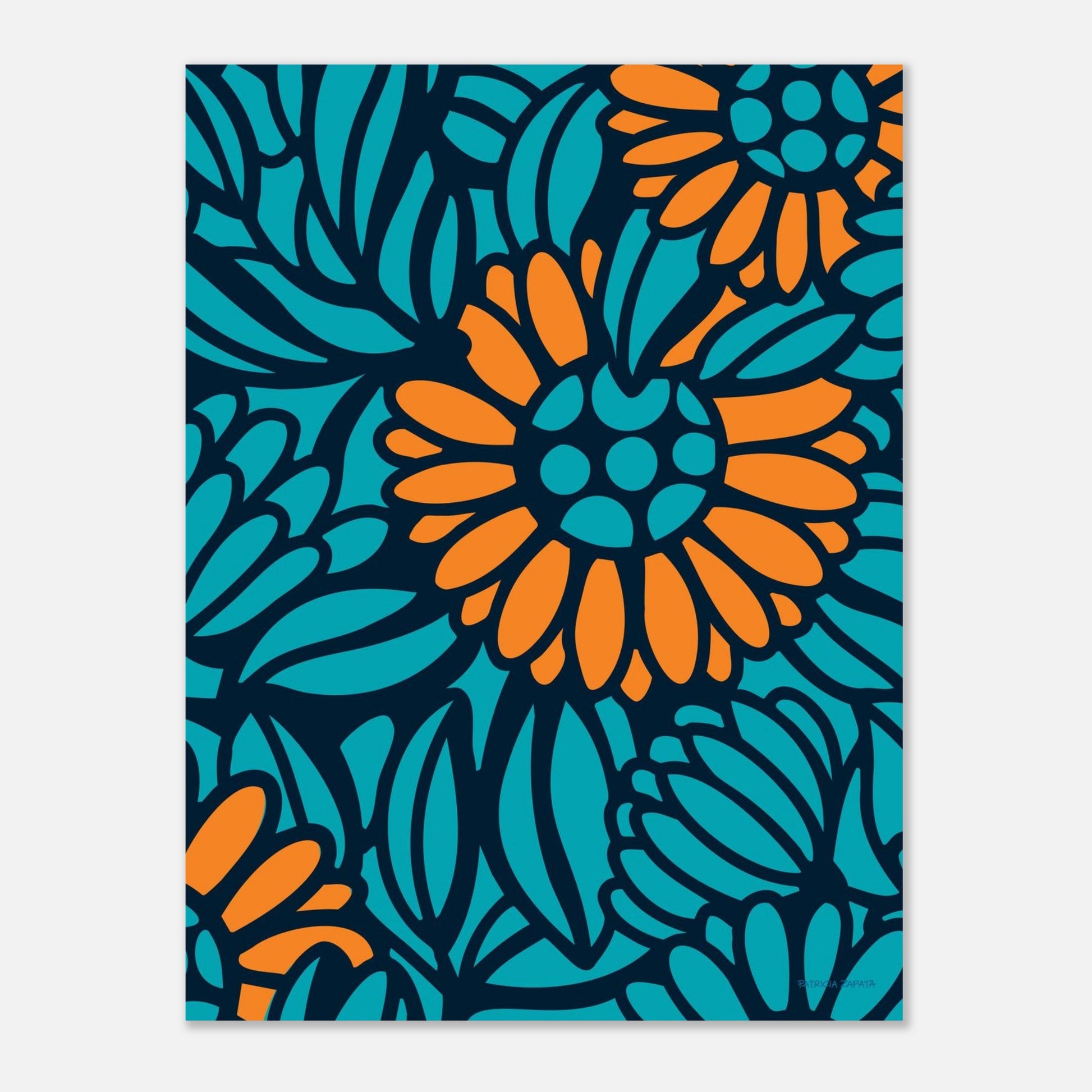 Wildflowers by Patricia Zapata - 18x24 print