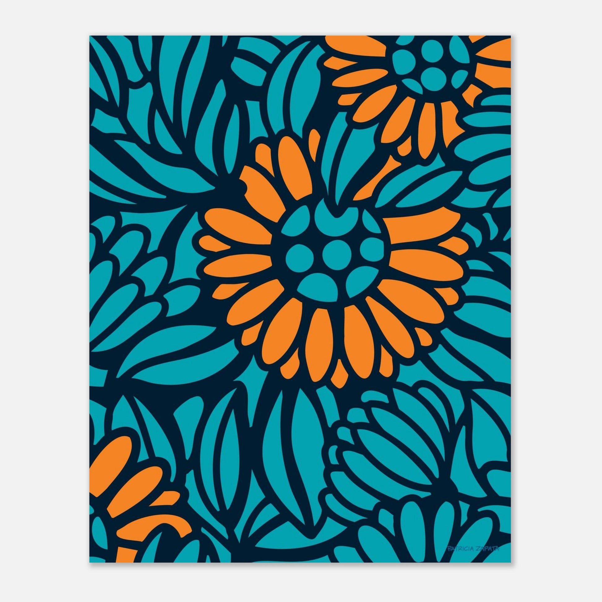 Wildflowers by Patricia Zapata - 8x10 print